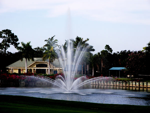 Florida Lake Water Fountains