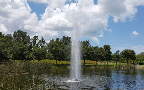 florida lake fountains water fountain naples south dealer residential systems vogel ron floating deal owner always